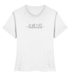 GOTT SIEHT MICH SHIRT - Damen Premium Organic Shirt Stella Muser Shirt ST/ST Shirtee White XS 