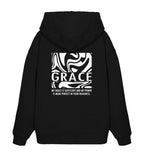 GRACE STREETWEAR OVERSIZED HOODIE BACKPRINT Slammer Oversize Hoodie 2.0 ST/ST Shirtee Schwarz XS 