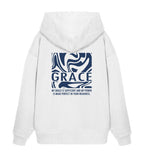 GRACE STREETWEAR OVERSIZED HOODIE BACKPRINT - Unisex Oversized Organic Hoodie 2.0 Slammer Oversize Hoodie 2.0 ST/ST Shirtee White XS 