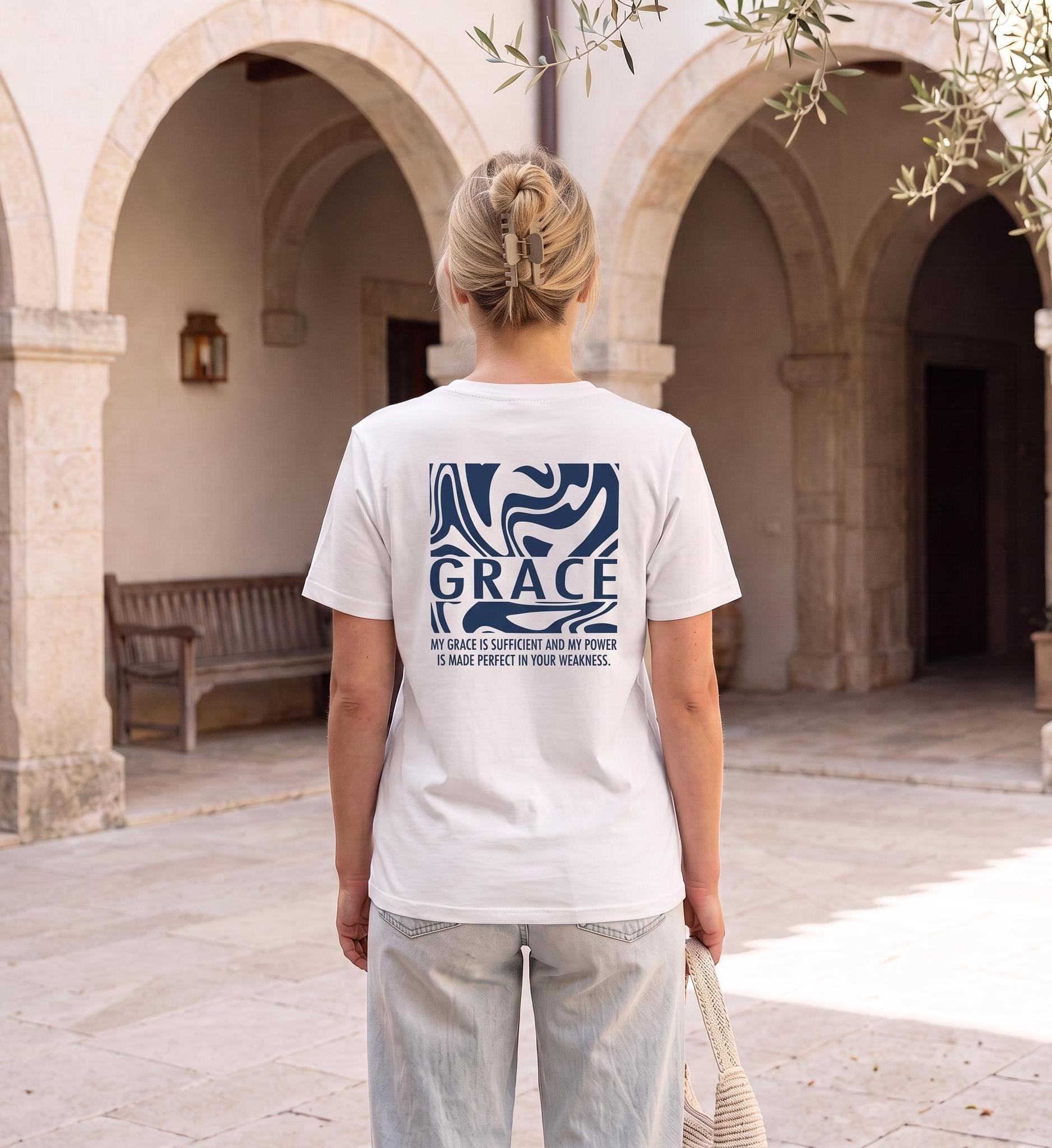 GRACE STREETWEAR SHIRT BACKPRINT Creator T-Shirt 2.0 ST/ST Shirtee 
