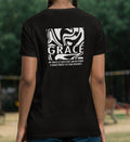 GRACE STREETWEAR SHIRT BACKPRINT Creator T-Shirt 2.0 ST/ST Shirtee Schwarz XS 