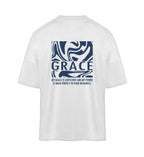 GRACE STREETWEAR SHIRT BACKPRINT - Organic Oversized Shirt ST/ST Blaster Oversized Shirt ST/ST Shirtee White S 