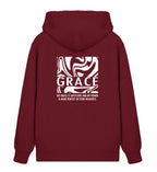 GRACE STREETWEAR ZIPPER BACKPRINT Connector Zipper 2.0 ST/ST Shirtee Burgund XS 
