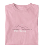 I LIFT MY EYES ON THE MOUNTAINS FRAUEN SHIRT Stella Muser Shirt ST/ST Shirtee Pink XS 