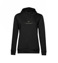 JESUS IS KING FRAUEN HOODIE Damen Organic Hoodie B&C Shirtee Schwarz XS 