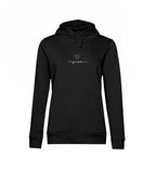 JESUS IS KING FRAUEN HOODIE (italienisch) - Damen Organic Hoodie B&C Damen Organic Hoodie B&C Shirtee Black XS 