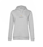 JESUS IS KING FRAUEN HOODIE (italienisch) - Damen Organic Hoodie B&C Damen Organic Hoodie B&C Shirtee Heather Grey XS 