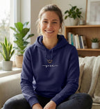 JESUS IS KING FRAUEN HOODIE ITALIENISCH Damen Organic Hoodie B&C Shirtee 