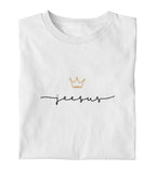 JESUS IS KING FRAUEN SHIRT ESTNISCH Stella Muser Shirt ST/ST Shirtee Weiß XS 