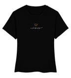 JESUS IS KING FRAUEN SHIRT RUMÄNISCH - Damen Premium Organic Shirt Stella Muser Shirt ST/ST Shirtee Black XS 