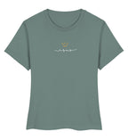 JESUS IS KING FRAUEN SHIRT RUMÄNISCH - Damen Premium Organic Shirt Stella Muser Shirt ST/ST Shirtee Green Bay XS 