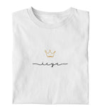 JESUS IS KING FRAUEN SHIRT UKRAINISCH Stella Muser Shirt ST/ST Shirtee Weiß XS 