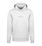 Christlicher Hoodie JESUS IS KING in Weiß, 100% Bio-Baumwolle