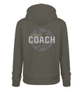 JESUS IS MY COACH HOODIE BACKPRINT - Unisex Organic Hoodie 2.0 ST/ST Cruiser Hoodie 2.0 ST/ST Shirtee Khaki XS 