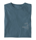 LIFE BY GRACE SHIRT Creator T-Shirt 2.0 ST/ST Shirtee Schieferblau XS 