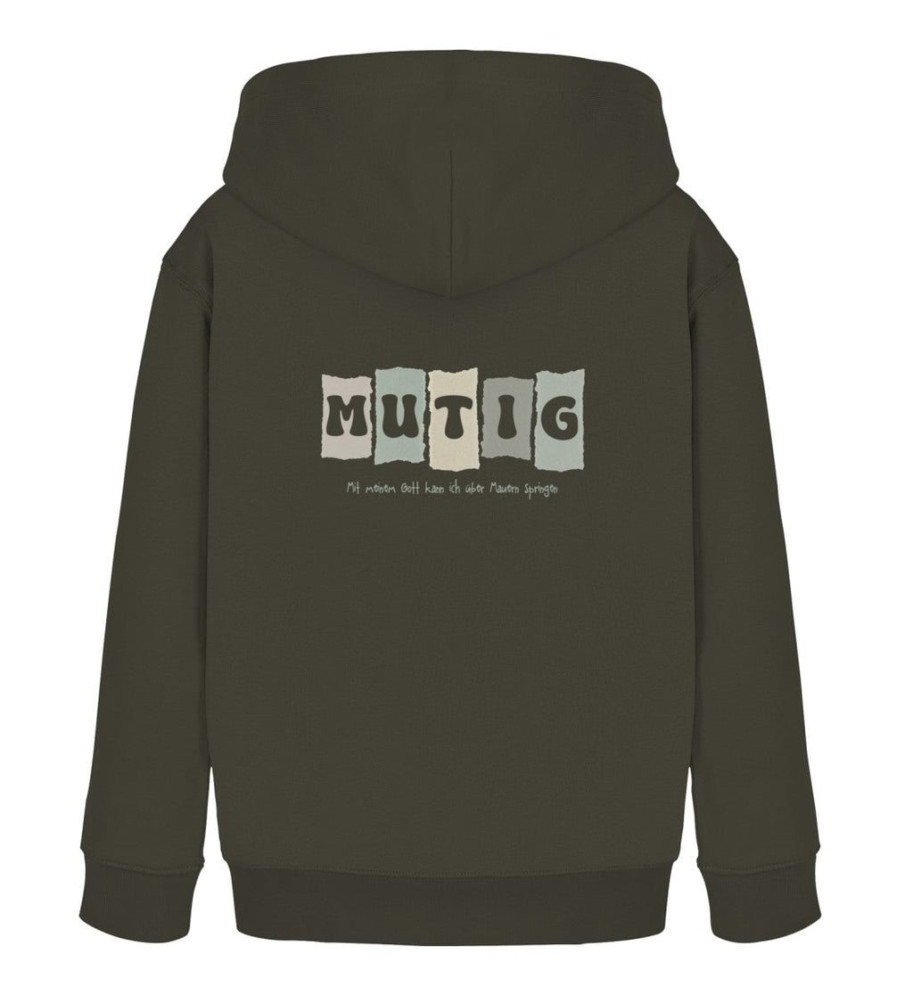 MUTIG KINDER HOODIE Mini Cruiser Hoodie 2.0 ST/ST Shirtee Khaki 3/4 