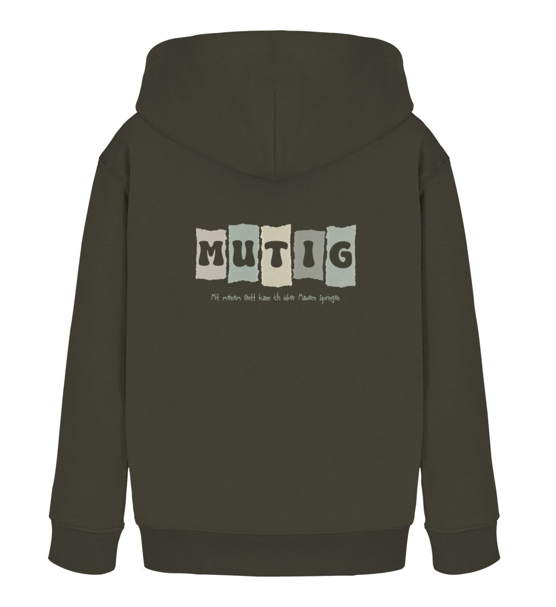 MUTIG KINDER HOODIE Mini Cruiser Hoodie 2.0 ST/ST Shirtee Khaki 3/4 