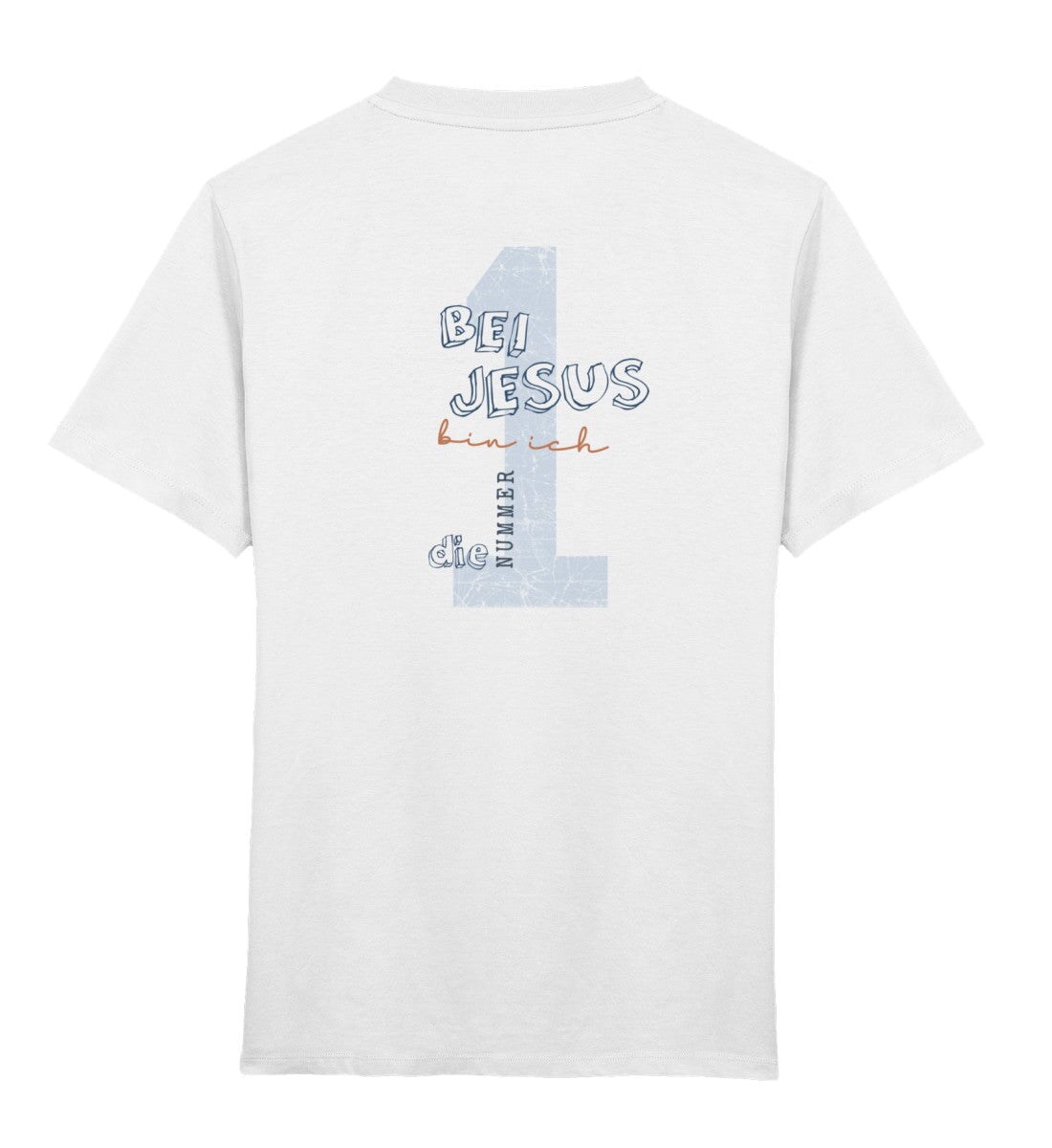NUMMER EINS Kinder Shirt - Kinder Premium Organic T-Shirt 2.0 ST/ST Mini Creator T-Shirt 2.0 ST/ST Shirtee White 3/4 