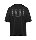 ONE WAY JESUS OVERSIZED SHIRT BACKPRINT Blaster Oversized Shirt ST/ST Shirtee Schwarz XS 