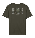 ONE WAY JESUS SHIRT BACKPRINT Creator T-Shirt 2.0 ST/ST Shirtee Erdfarben XS 