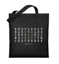 ONE WAY JESUS TASCHE Organic Jutebeutel Shirtee Black OneSize 