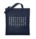 ONE WAY JESUS TASCHE Organic Jutebeutel Shirtee French Navy OneSize 