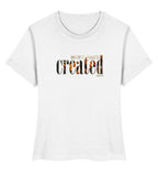 Christliches Damen-T-Shirt PERFECTLY CREATED, Vorderansicht, 100% Bio-Baumwolle