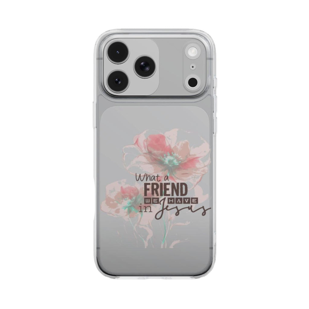 What a friend Transparente Handyhülle Tech Accessories Podbase 