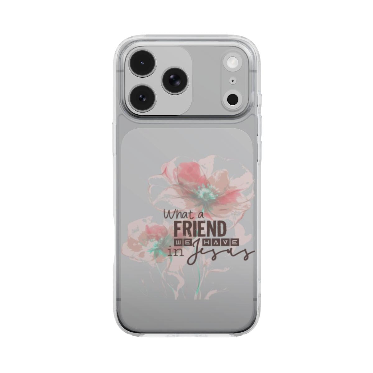 What a friend Transparente Handyhülle Tech Accessories Podbase 